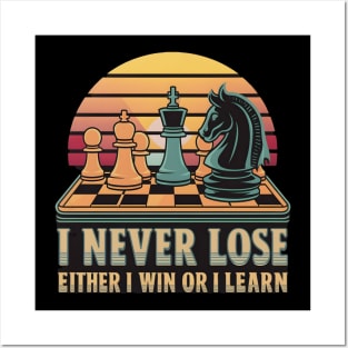 chess inspiration quote Posters and Art